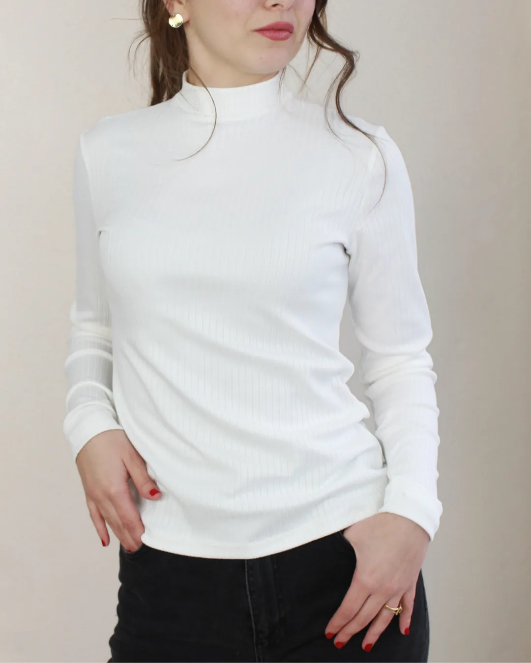 Body Hiver 2026 - Taille: Taille 1 : 36 - 38 - 40 | Couleur: Blanc 
