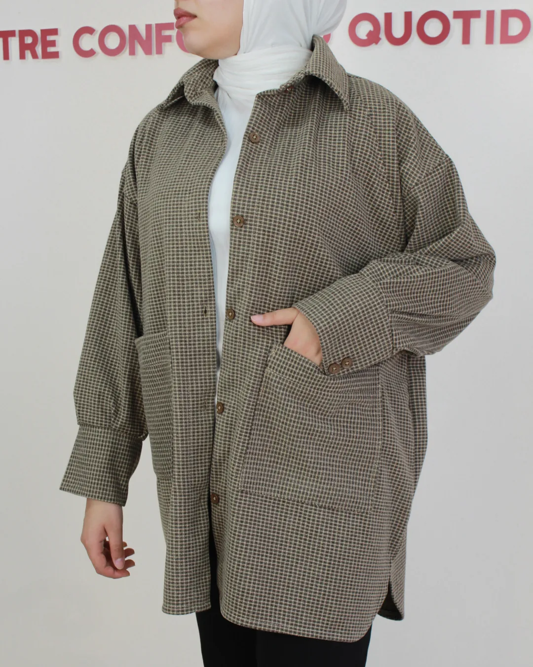 Surchemise Bucheron  - Taille: Taille STD = 38-48 | Couleur: Marron