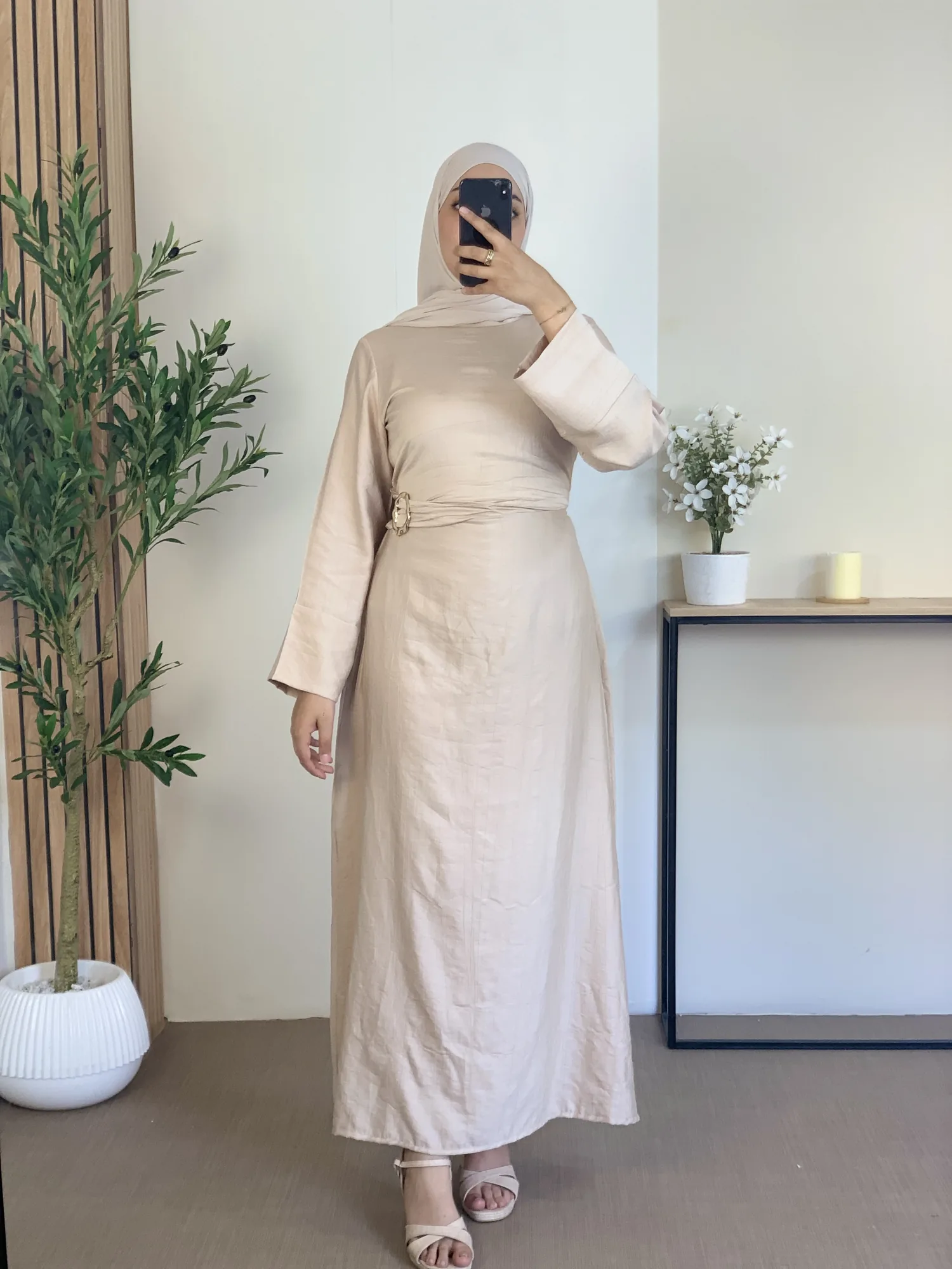 Robe summer - Taille: Taille 1 = 38-40 | Couleur: Beige