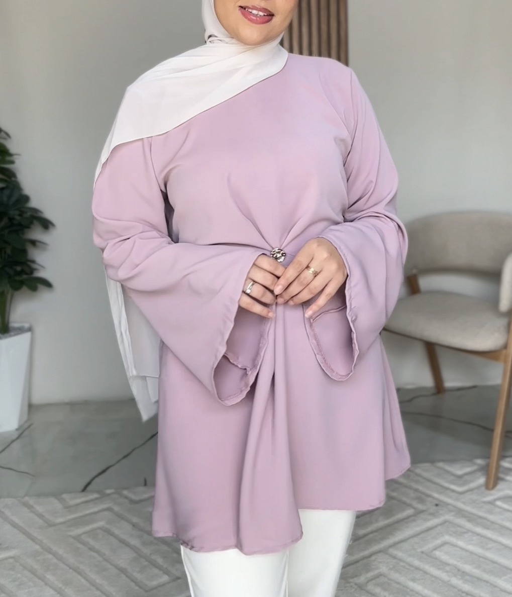 Tunique printemps 2026 - Taille: Taille 1= 36-38-40 | Couleur: Rose