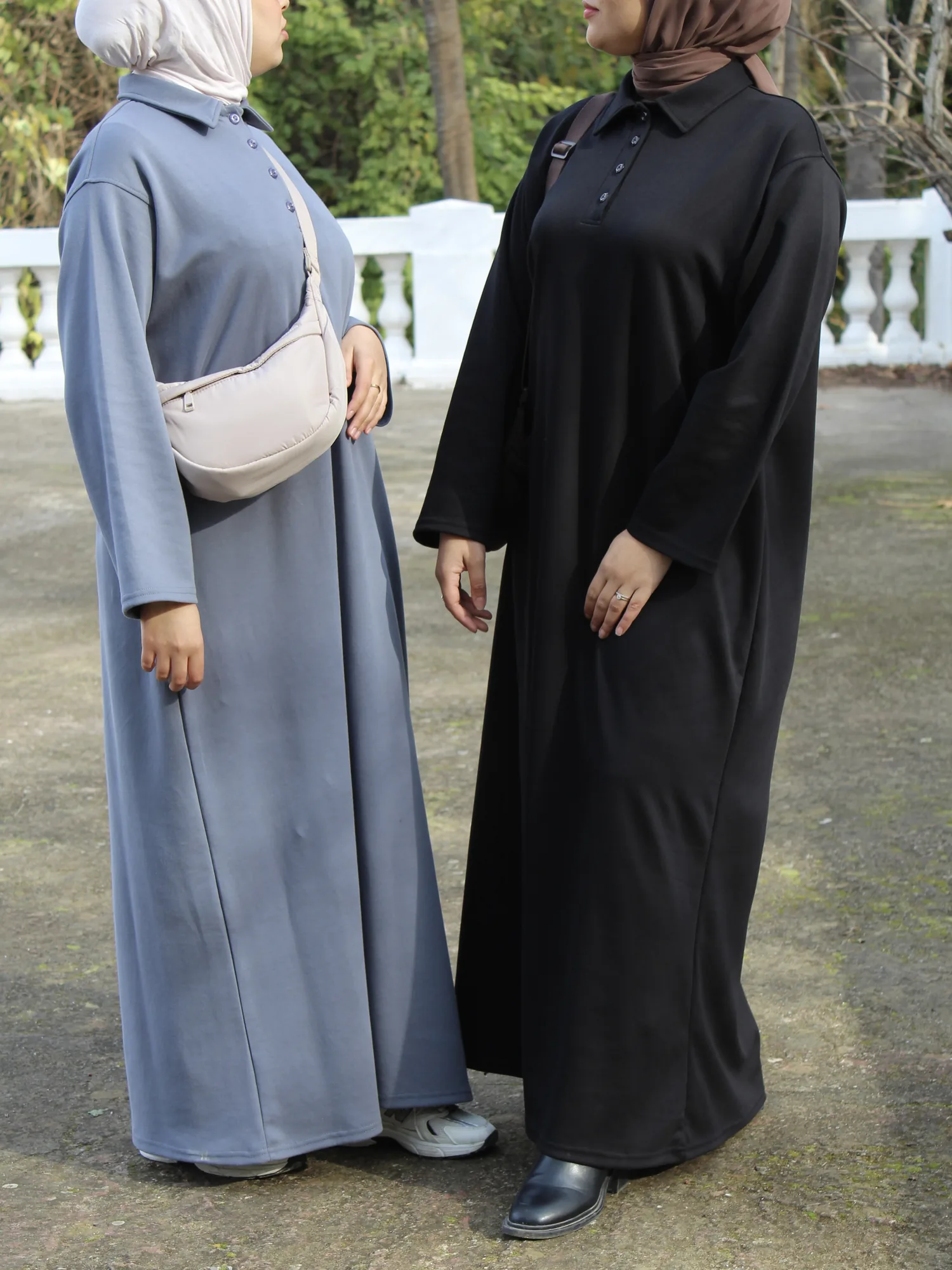 Robe Polo à boutons